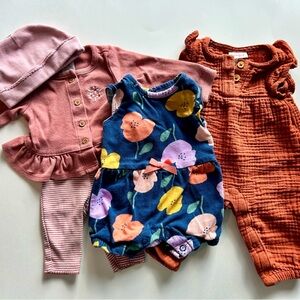 Newborn Baby Girl 5 Piece Bundle